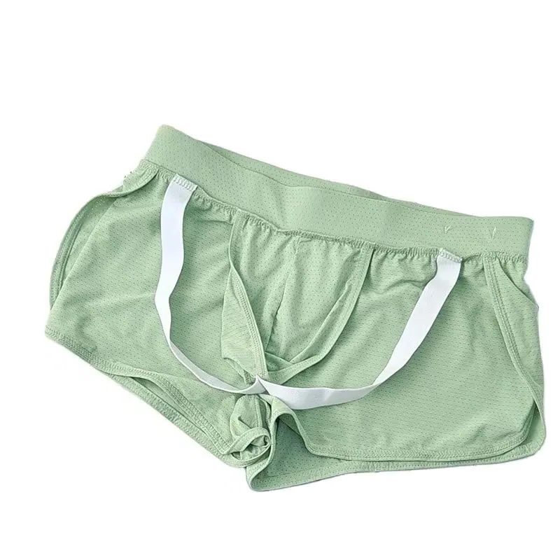 メンズボクサーショーツフィットトランクス下着ホームインプルー - Trunk Breathable Men のレビューと価格