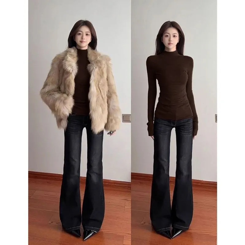 女性用スリムモックネックベースレイヤートップ、スパイシースタ - Base Layer Top のレビューと価格