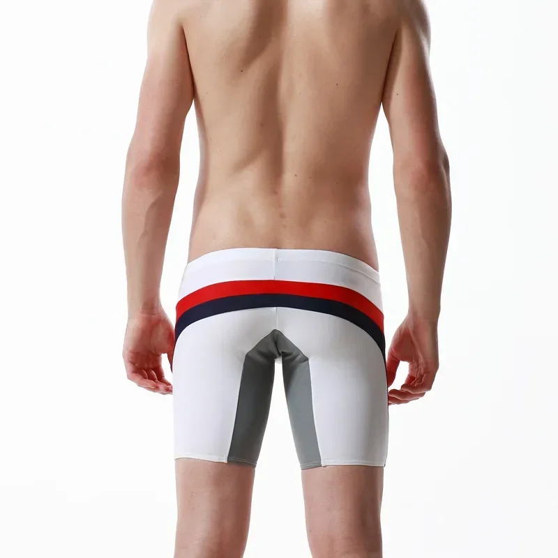 男性用スイムパンツ ランニング サイクリング スポーツ ロン - Long Leg Trunk Men のレビューと価格