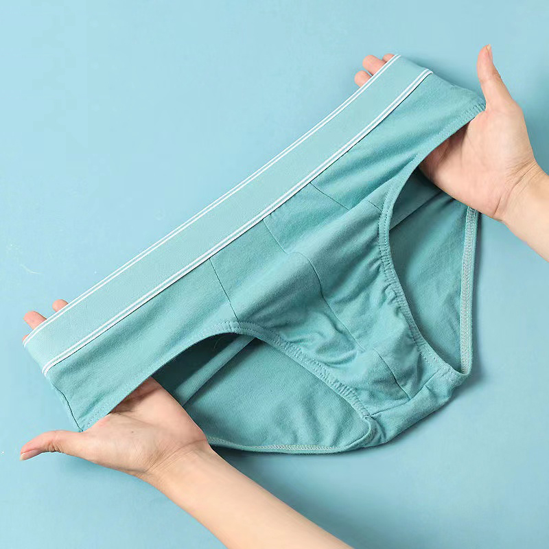 4 ピース/ロットメンズブリーフセクシーな下着男性綿パンツ快 - Multi Pack Underwear のレビューと価格