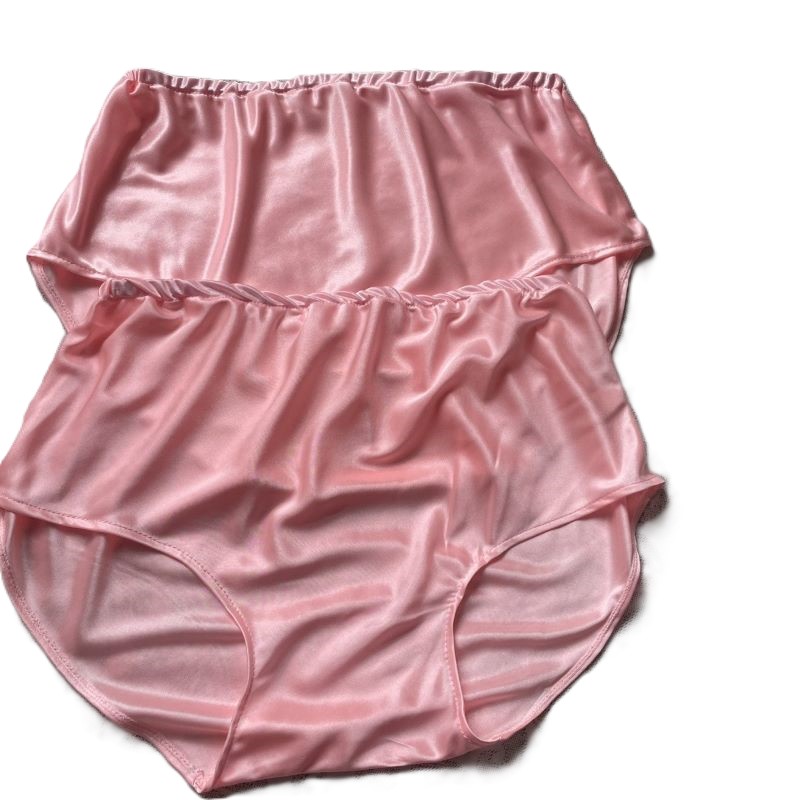 ユニセックス光沢ピンクアイスシルクパンティー下着プラスサイズ - Boxer Shorts Modal のレビューと価格
